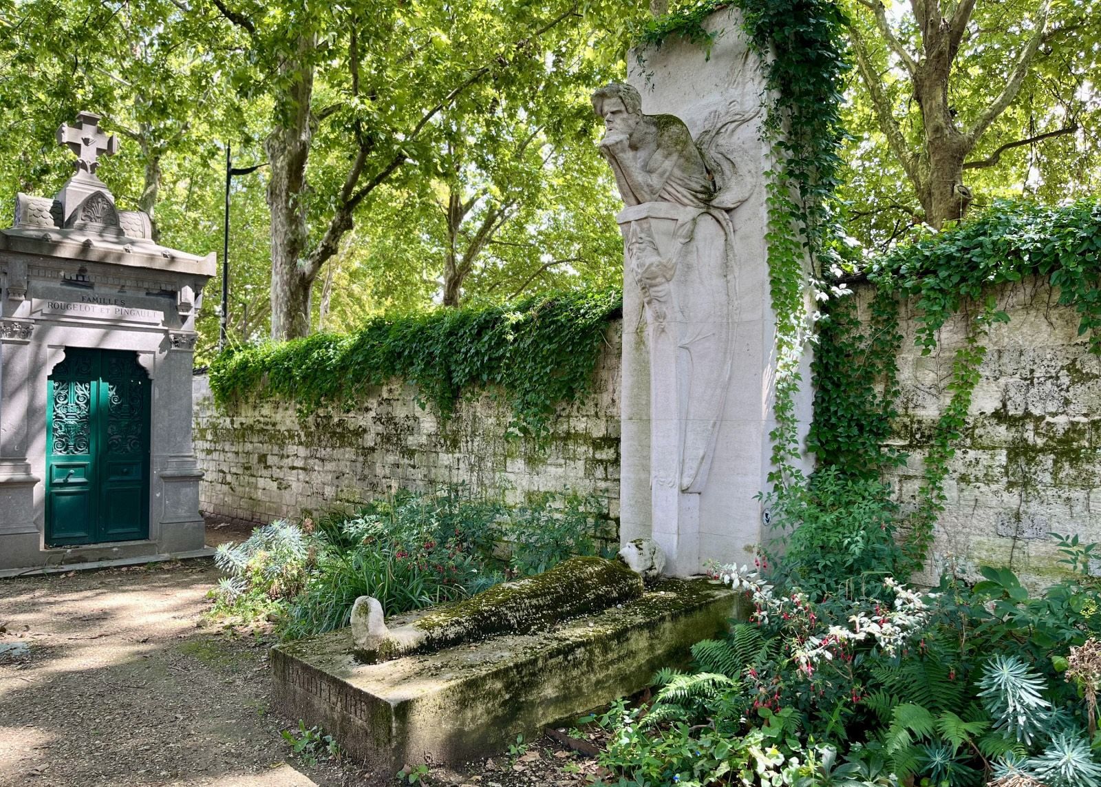 Cenotaph of Charles Baudelaire, Cimetière (Cemetery) du Montparnasse